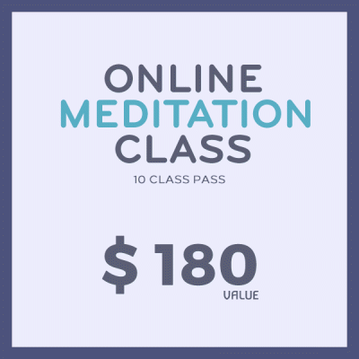 Online Meditation Class: 10 Class Pass